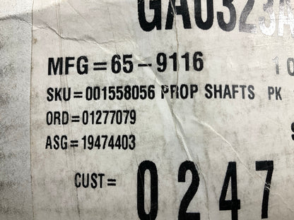 REMAN. 54-5/16'' Rear Prop Driveshaft 1999-2002 F-250 F350 SDy 4WD 5.4L Manual
