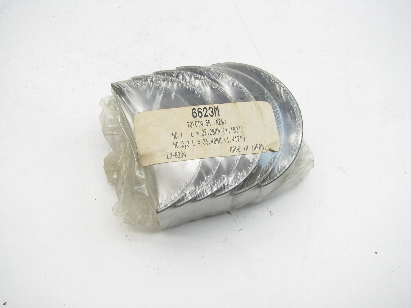 Federal Mogul STANDARD SIZE 6623M 1983-1986 TOYOTA 5R 2.0L Engine Main Bearings