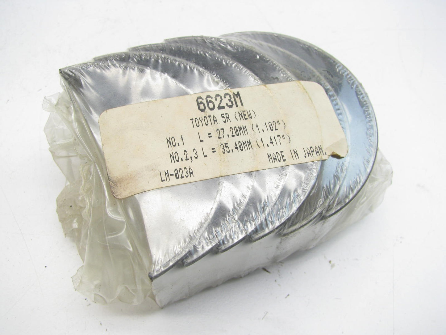 Federal Mogul STANDARD SIZE 6623M 1983-1986 TOYOTA 5R 2.0L Engine Main Bearings