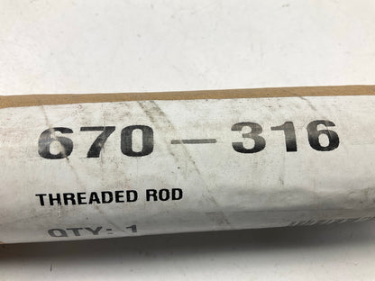 NEW UNBOXED Dorman 670-316 Threaded Rods - 5/8-11 X 3 Feet, 3 Pack
