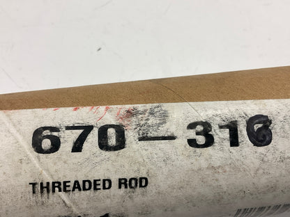 NEW UNBOXED Dorman 670-316 Threaded Rods - 5/8-11 X 3 Feet, 4 Pack