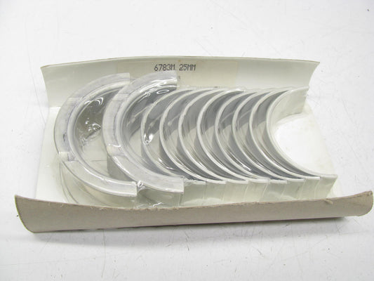 NEW - UNBOXED 6783M-25MM Main Bearings .25mm For Datsun L20B Z20 Z22 Z24