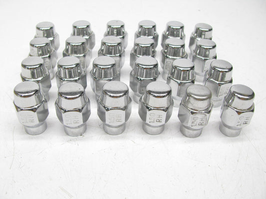 (24) UNBOXED 68138 - Conical Seat Wheel Lug Nuts (13/16'' HEX) 12mm X 1.50