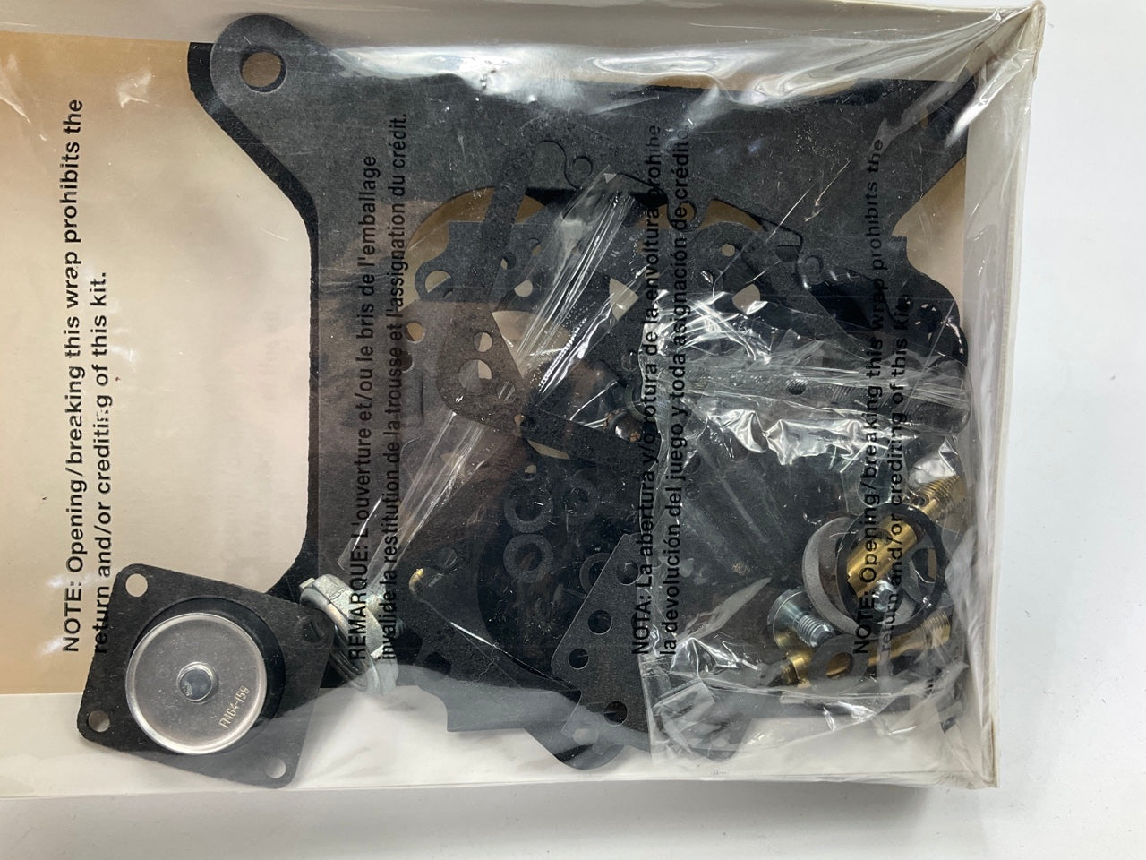 White Box 690AS Carburetor Rebuild Kit 1974-1976 Ford 390 Truck For Holley 4160