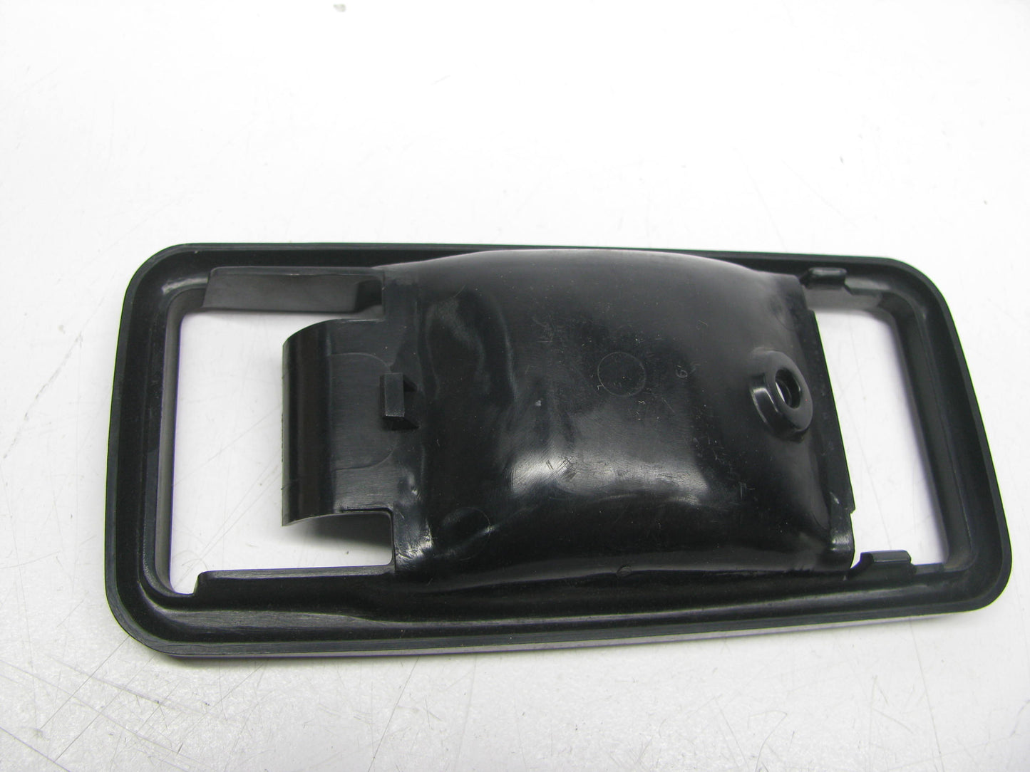 (x2)  OEM Front Interior Door Handle Bezel Black, For Various 1974-1984 Toyota