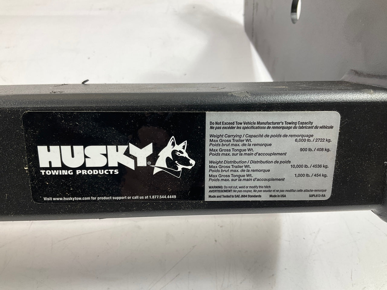 Husky 69650C Class 3 Trailer Hitch For 2015-2023 Ford F-150 Pickup Truck