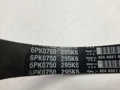 NEW - 6PK0750 Serpentine Belt - MADE IN USA