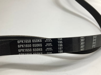 NEW - OUT OF BOX 6PK1650 Serpentine Belt
