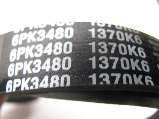 PRIVATE LABEL - 6PK3480 Serpentine Belt 2006-2010 Chevy GMC 6.6L DURAMAX Diesel