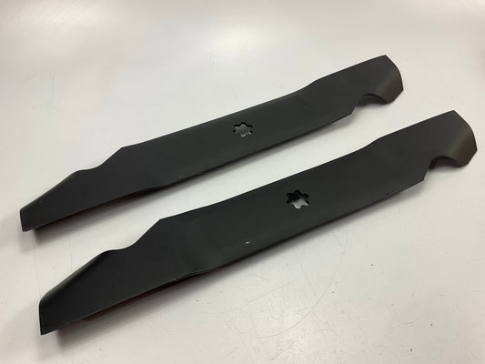 (2) Prime Line 7-044034 Lawn Mower Blade 21-3/16''  942-0616A; 112-0315