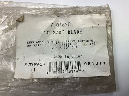7-04675 20-3/8'' Lawn Mower Blade - 92002E701, 335-016, 335-030,  335-166, 97-006