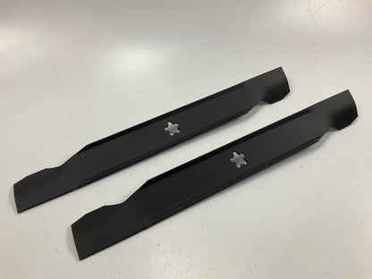 (2) 7-04983 Lawn Mower Blade 19-9/32'' Long, 2-1/4'' Wide, .140'' Thick, 5/8'' Star