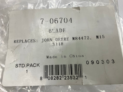 7-06704 19-1/2'' Lawn Mower Blade For John Deere SX38 / STX38 AM100945, AM100991