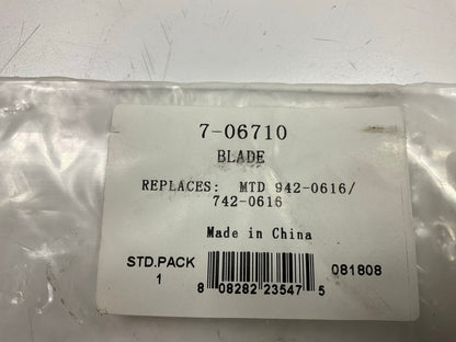 7-06710 Lawn Mower Mulching Blade 21-3/16'' Replace 942-0616, 742-0616, 942-04126