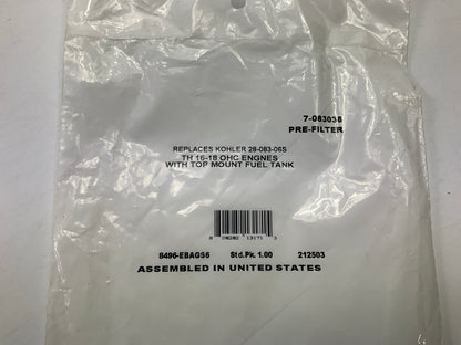 7-083038 Air Filter Pre-filter Wrap For Kohler Command PRO OHC Engine 28-083-06S
