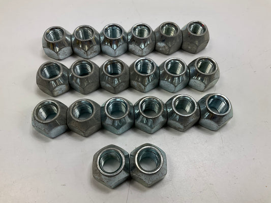 (20) Gorilla 70077B 7/16 Inch-20 Open Rally Wheel Style Lug Nuts