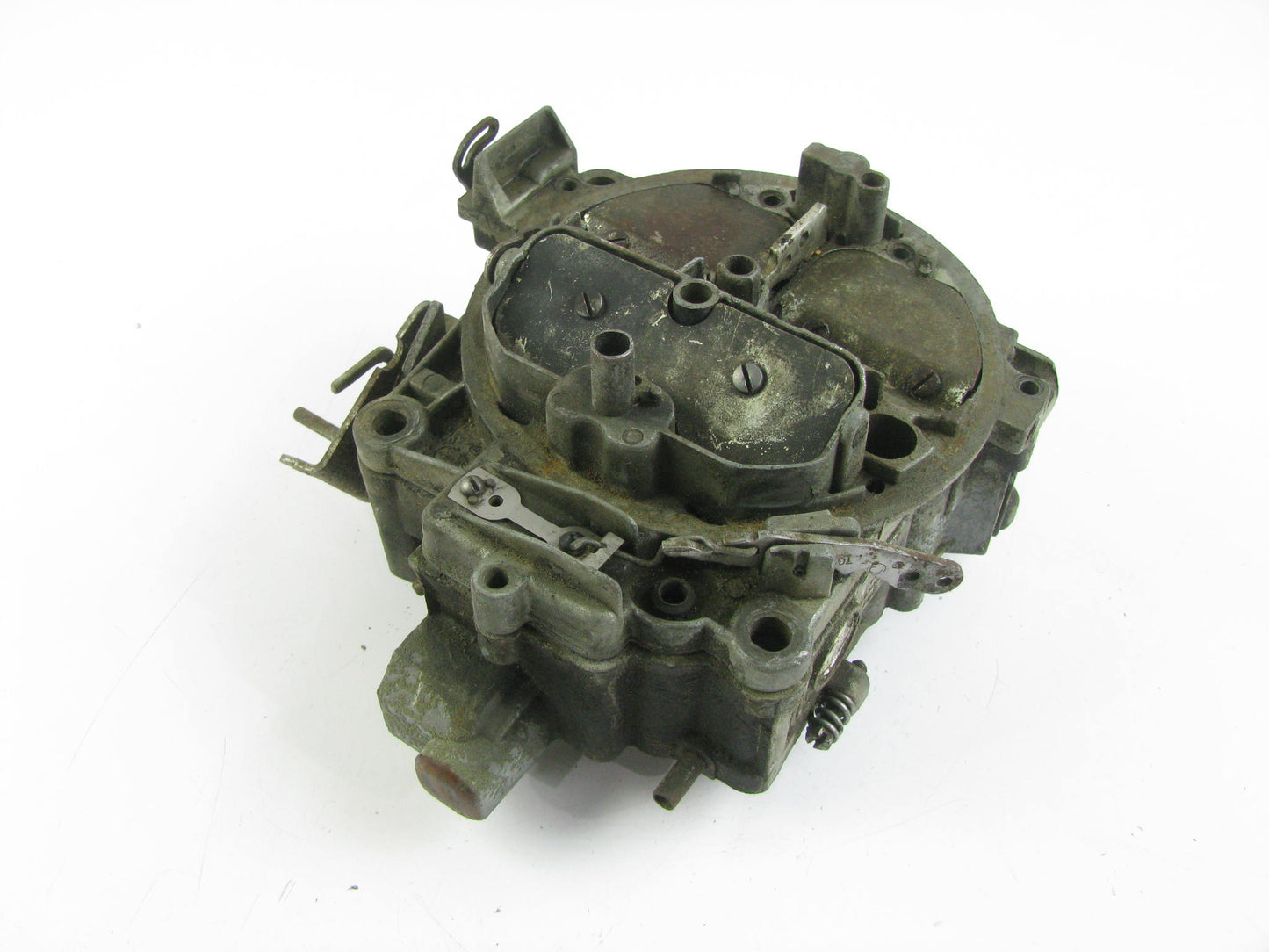 USED CORE - INCOMPLETE 7028212 Quadrajet Carburetor W/O Base 68 Chevrolet W/ AT