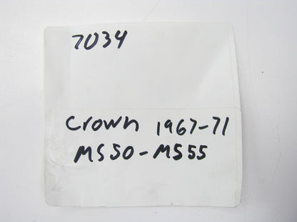 NOS 1967-1971 Toyota Crown MS50 MS55 JDM Left Drivers Side Tail Light Lamp Lens