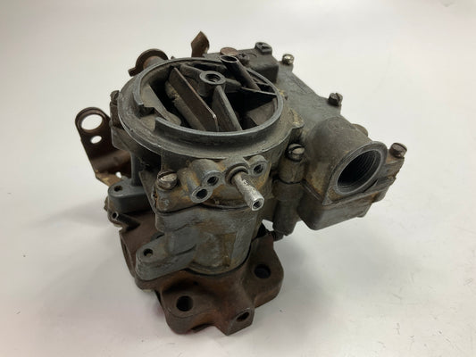 CORE, AS SHOWN - Vintage Used Rochester GM Carburetor 2 Jet Barrel Carb #7035027