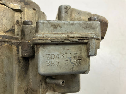 REBUILDABLE CORE - 7043118 Rochester 2-BBL 2GV Carburetor 1973 Chevrolet W/ AT