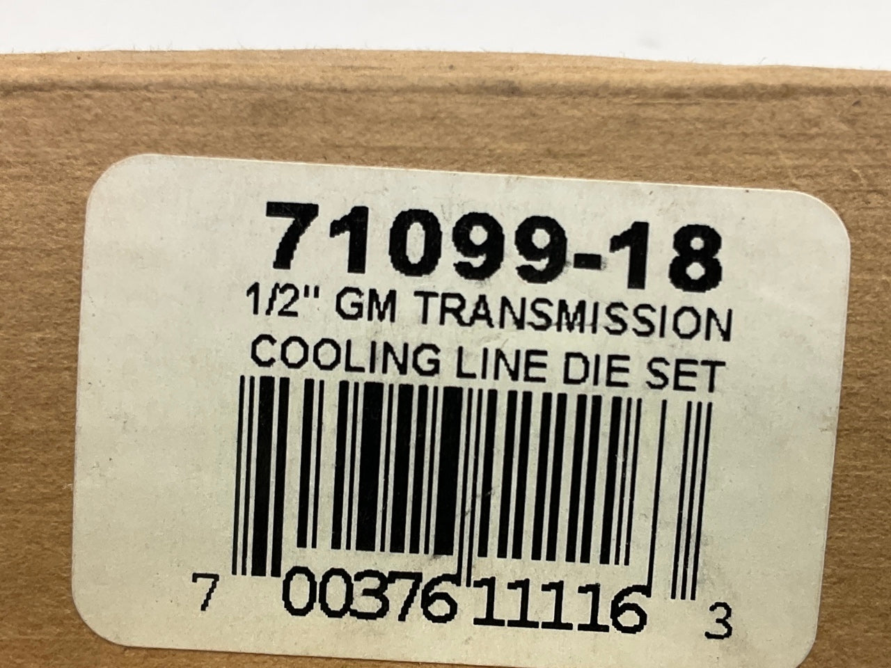 NEW UNBOXED Mastercool 71099-18  1/2'' GM Transmission Cooling Line Die Set