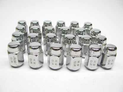 (24) Unboxed Gorilla 71118  Acorn Wheel Lug Nuts (13/16'' HEX) 10mm X 1.25