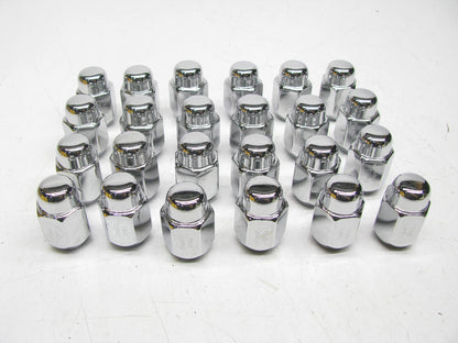 (24) UNBOXED 71138HT Acorn Heat Treated Wheel Lug Nuts (13/16'' HEX) 12mm X 1.50