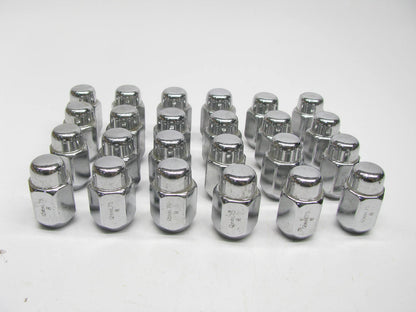 (24) UNBOXED Gorilla 71168 Lug Nuts 12mm X 1.75 Chrome Acorn 13/16'' (21mm) Drive