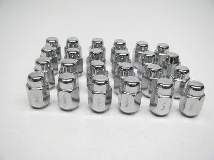 New Unboxed Chrome Gorilla Lug Nuts Wheels Rims 7/16'' Acorn Chevy GM 24 Pieces