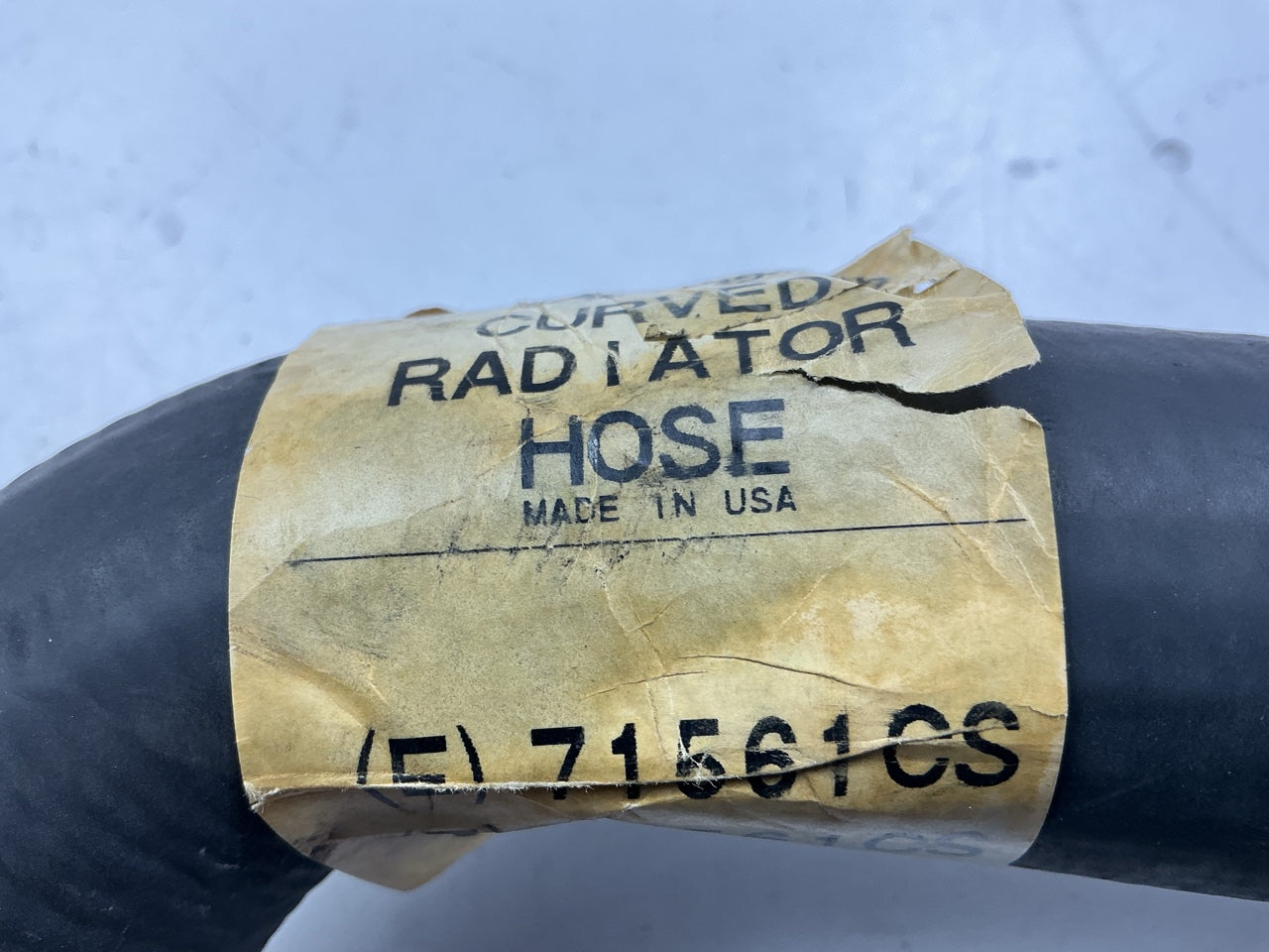 71561 Lower Radiator Coolant Hose, Made In USA, Without Oil Cooler Vehicles Only