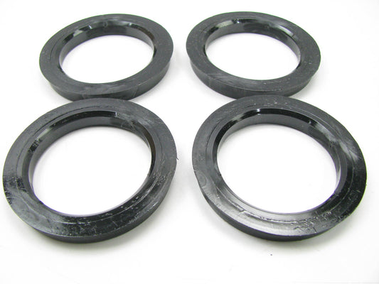 Polycarbonate Wheel Hub Centric Rings 72mm Wheel To 54.06mm Hub (4 Pack) 72-5406