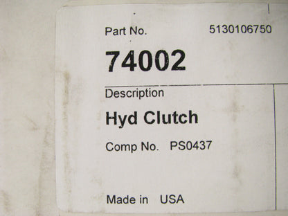 NEW - OUT OF BOX 74002 Clutch Master Cylinder & Line Assembly With Reservoir