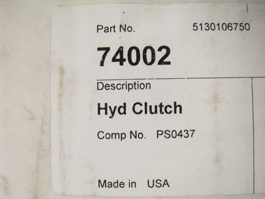 NEW - OUT OF BOX 74002 Clutch Master Cylinder & Line Assembly With Reservoir