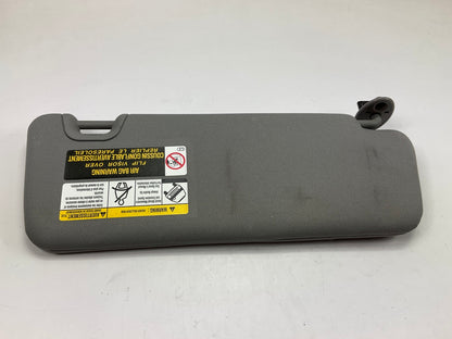 NEW - OUT OF BOX - Left Drivers Side Sunvisor GRAY Sun Visor 14-19 Highlander