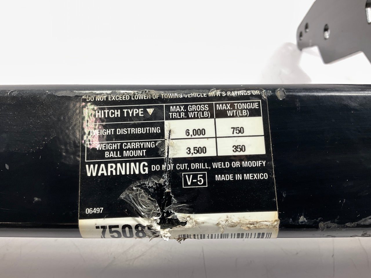 Missing All Hardware - Draw-Tite 75085 Class 3 Trailer Hitch - 1996-04 Chevy S10