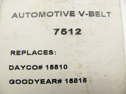 NEW - Out Of Box 7512 Accessory Drive Belt - 0.44'' X 51''