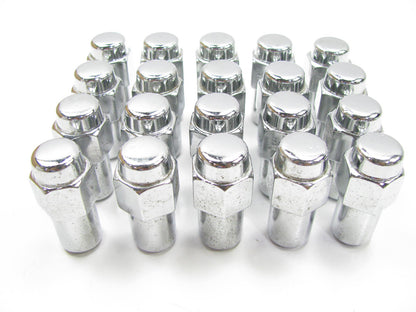 (20) Gorilla 75188 Wheel Lug Nuts Duplex Mag 1/2'' Thread 7/8'' Drive Chrome