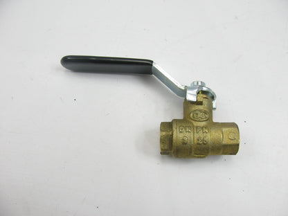 Bulk Packed Matco-Norca 758T01 758T Brass Ball Valve 1/4'' IPS Full Port