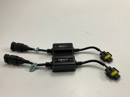 NEW UNBOXED Putco 760011AF ATV UTV Snowmobile H11 LED Pair Anti-Flicker Harness