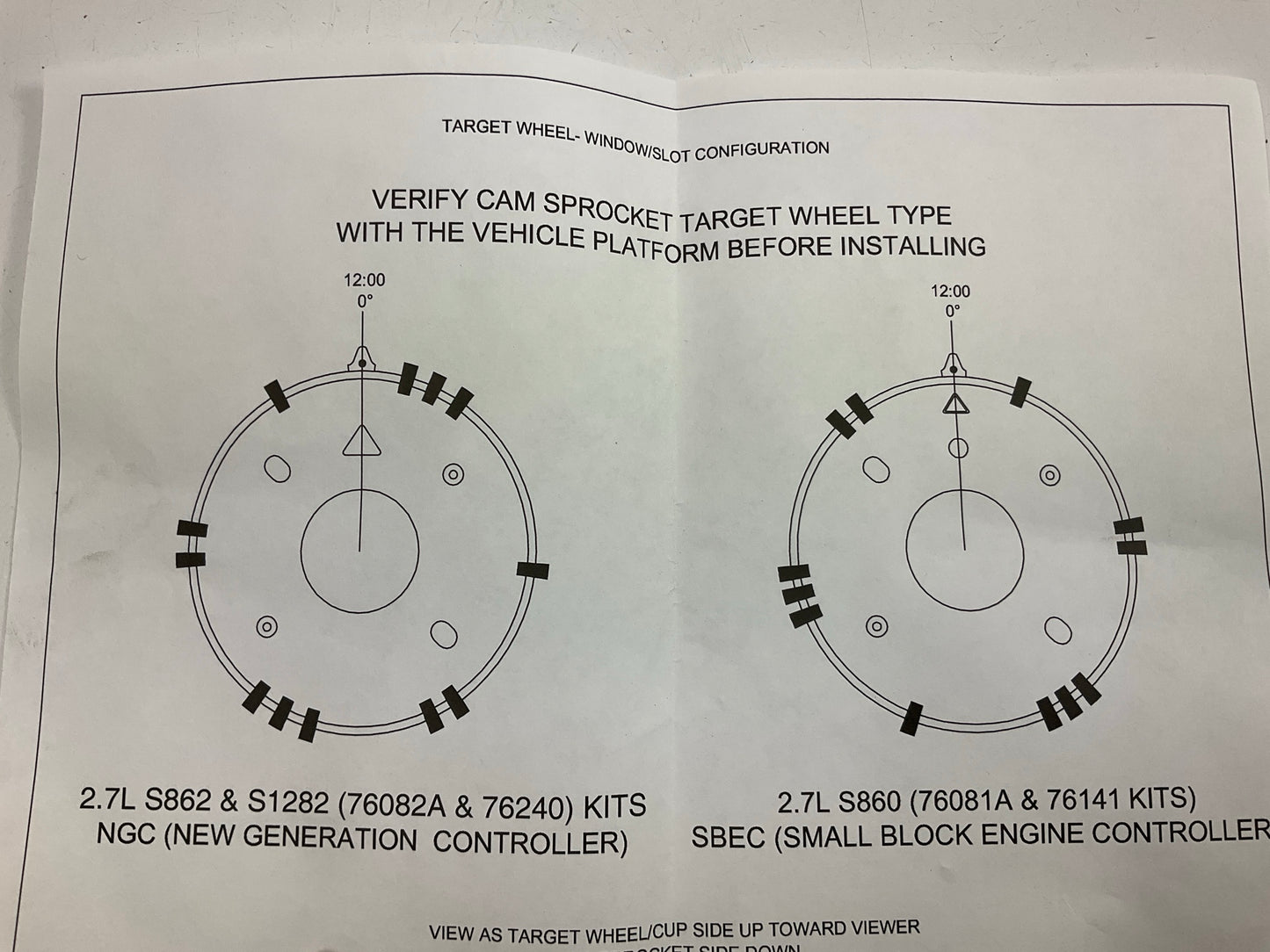 NEW 76082A Engine Timing Set Kit For 2006-2007 Dodge Charger 2.7L V6