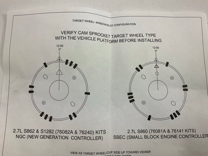 NEW 76082A Engine Timing Set Kit For 2006-2007 Dodge Charger 2.7L V6