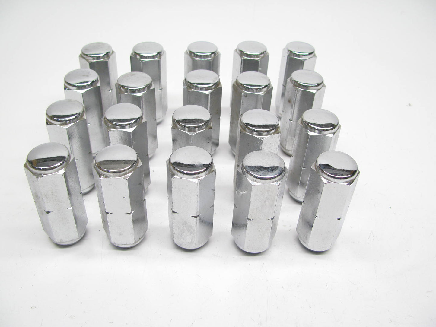 (20) Gorilla 76198XL Duplex Acorn Extra Long Lug Nuts (7/8'' Hex-2.4'' Long) 9/16''