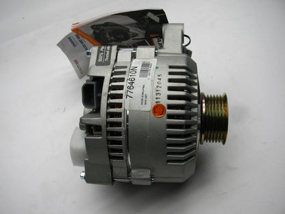 NEW 7764610N Alternator W/ D-Shaped Regulator Connector.  130 AMP