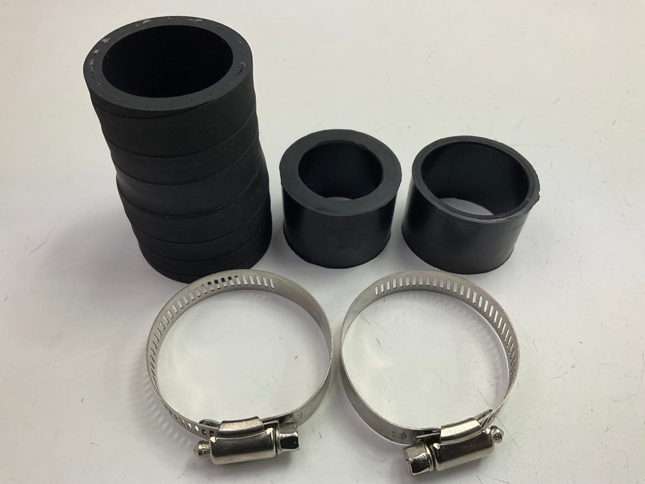 Spectre 7810 Radiator Hose Adapter Rubber Sleeves, 1-1/4'',  1-1/2'' & Clamps
