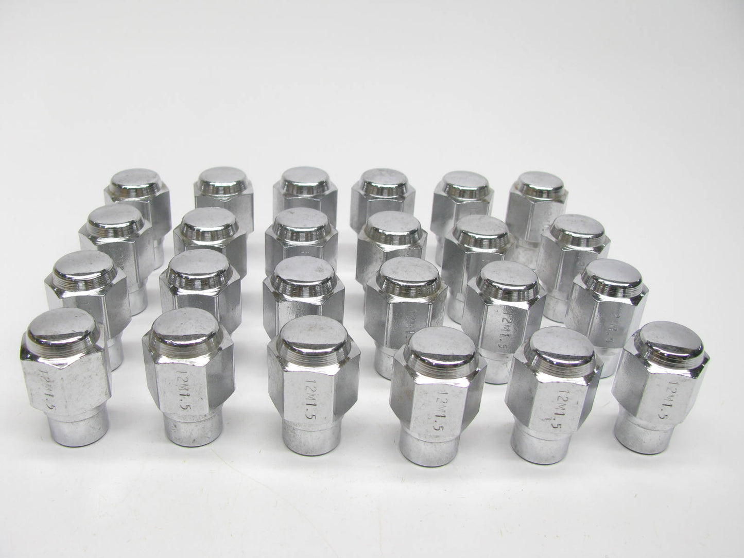 (24) Appliance Step Mag Shank Lug Nuts-requires Bushing 79970   12mm X 1.50