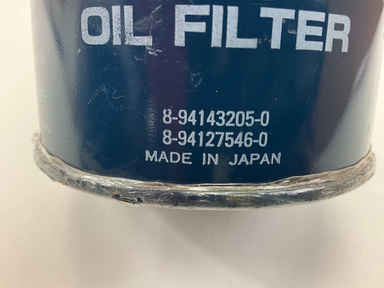 (2) UNBOXED 8-94143205-0 Diesel Engine Oil Filters, Made In Japan