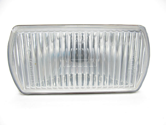 (2) UNBOXED Truck-lite 80573 H3 Rectangular Fog Light Lamp, Lead Crystal 7'' X 3''