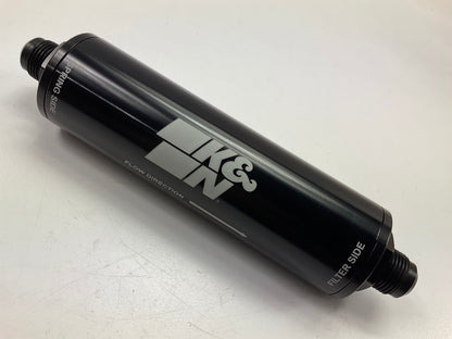 K&N 81-1003 Racing In-line Gas Fuel Filter - 74 Micron, 10AN Fittings