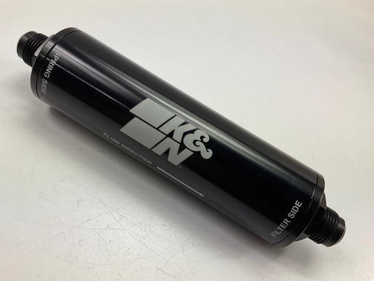 K&N 81-1003 Racing In-line Gas Fuel Filter - 74 Micron, 10AN Fittings