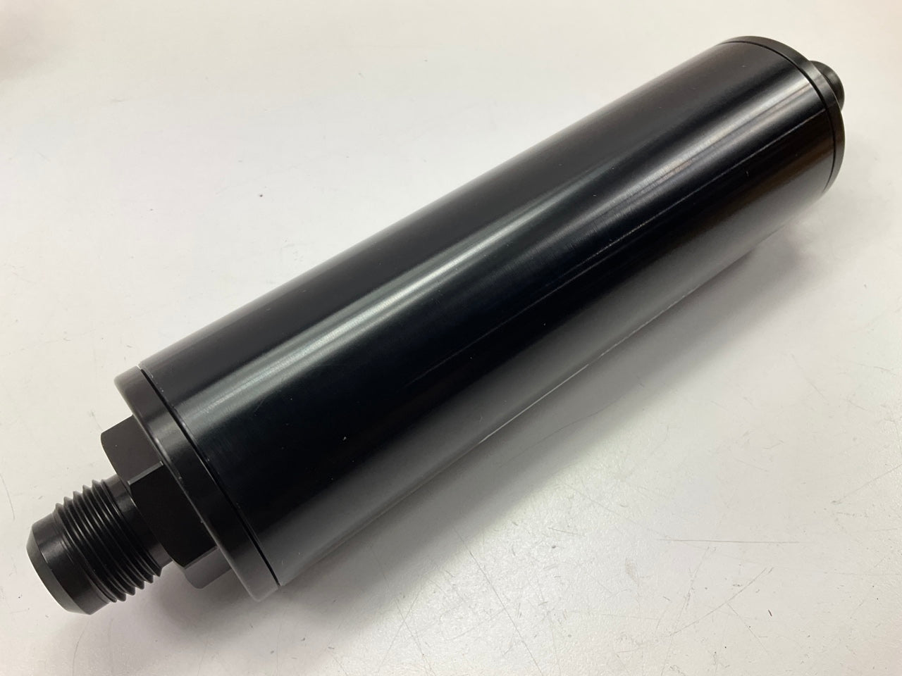 K&N 81-1003 Racing In-line Gas Fuel Filter - 74 Micron, 10AN Fittings